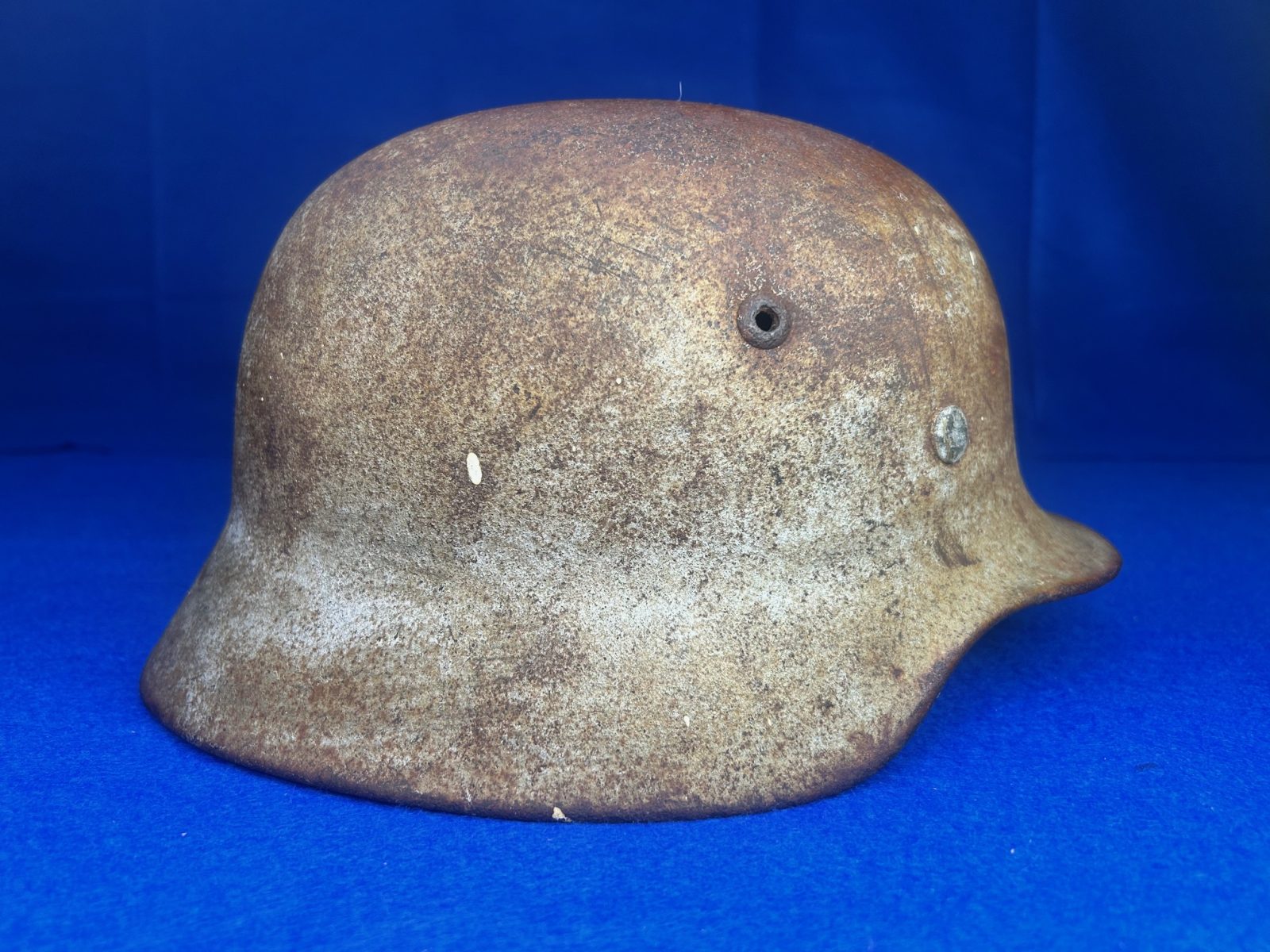 WWII German M35 Camo Helmet Shell
