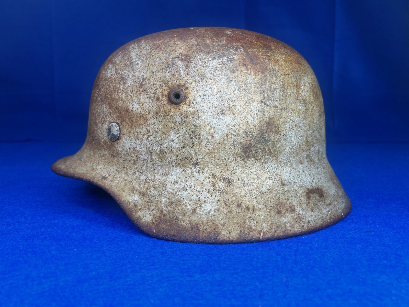 WWII German M35 Camo Helmet Shell
