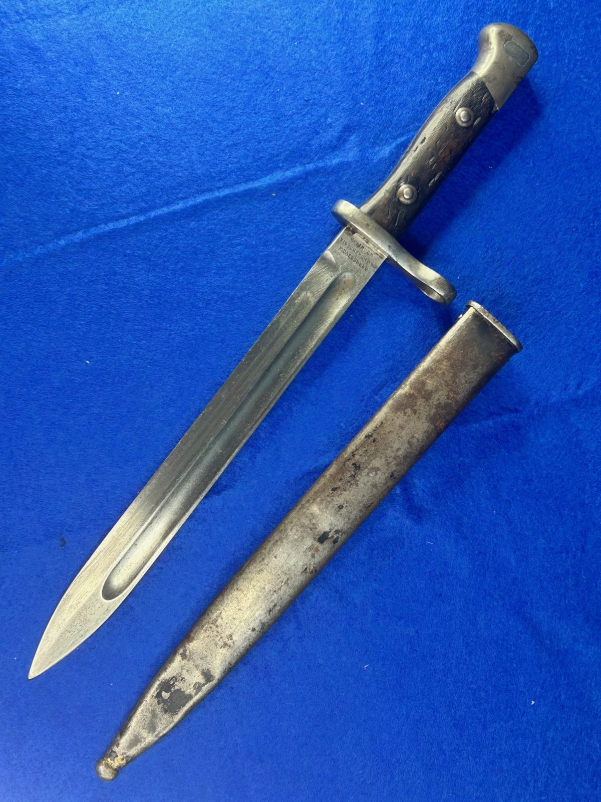 Chilean M1895 Mauser Bayonet - German Made