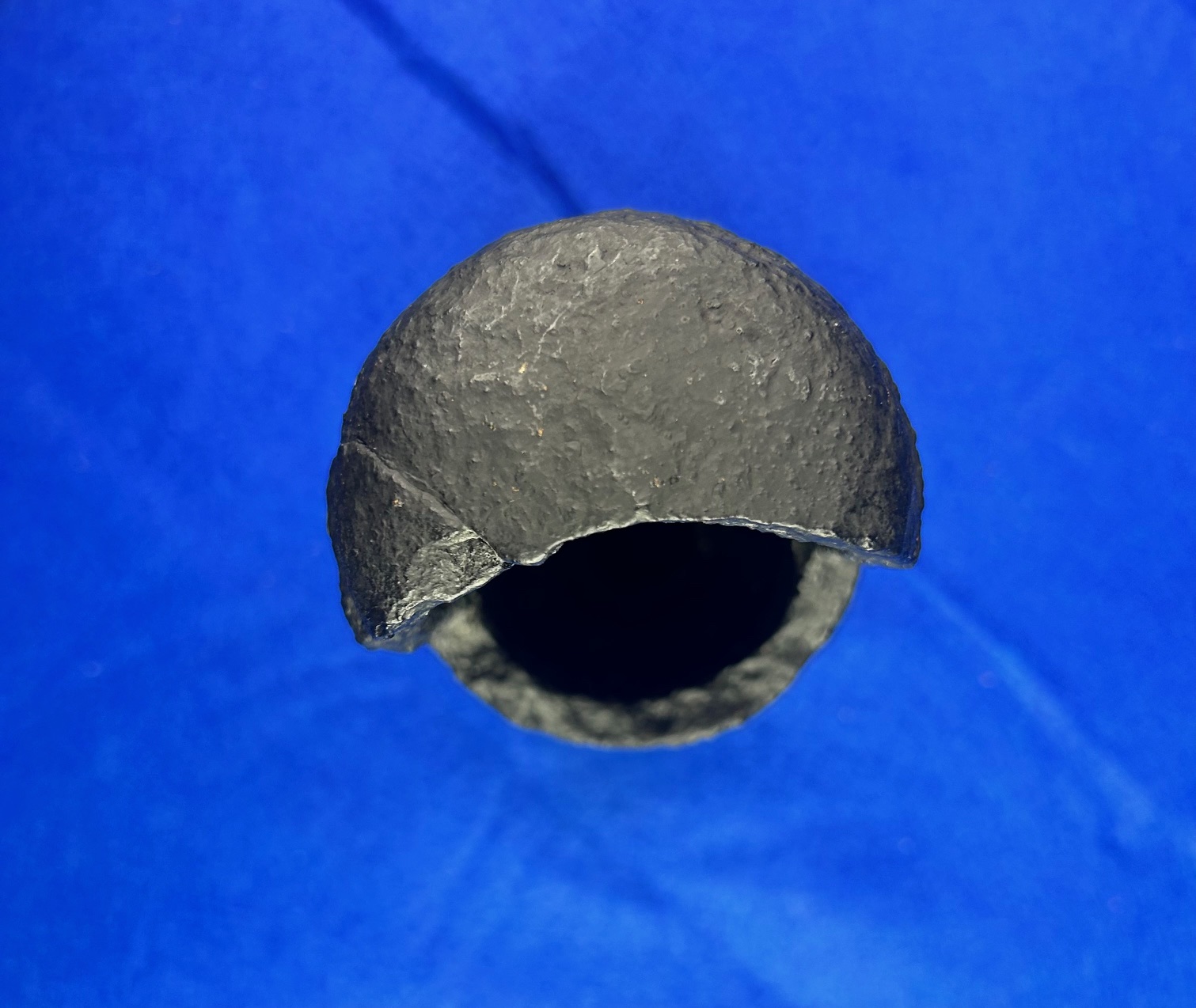 Exploded 3-inch Dyer shell