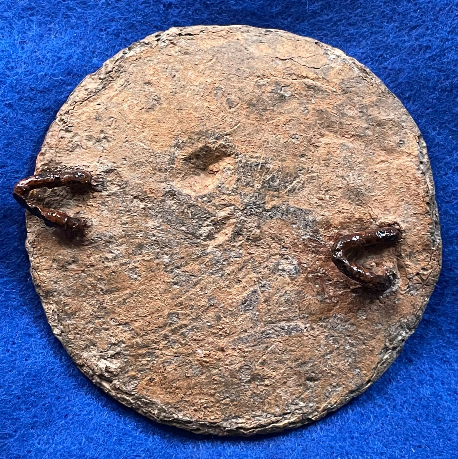Excavated Civil War Cartridge Box Sling Breastplate