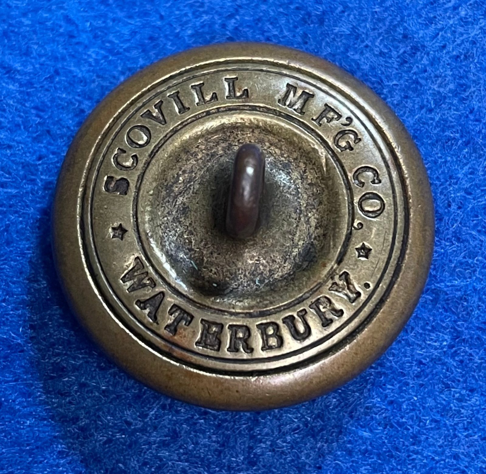 Non Excavated Civil War New Hampshire Coat Button