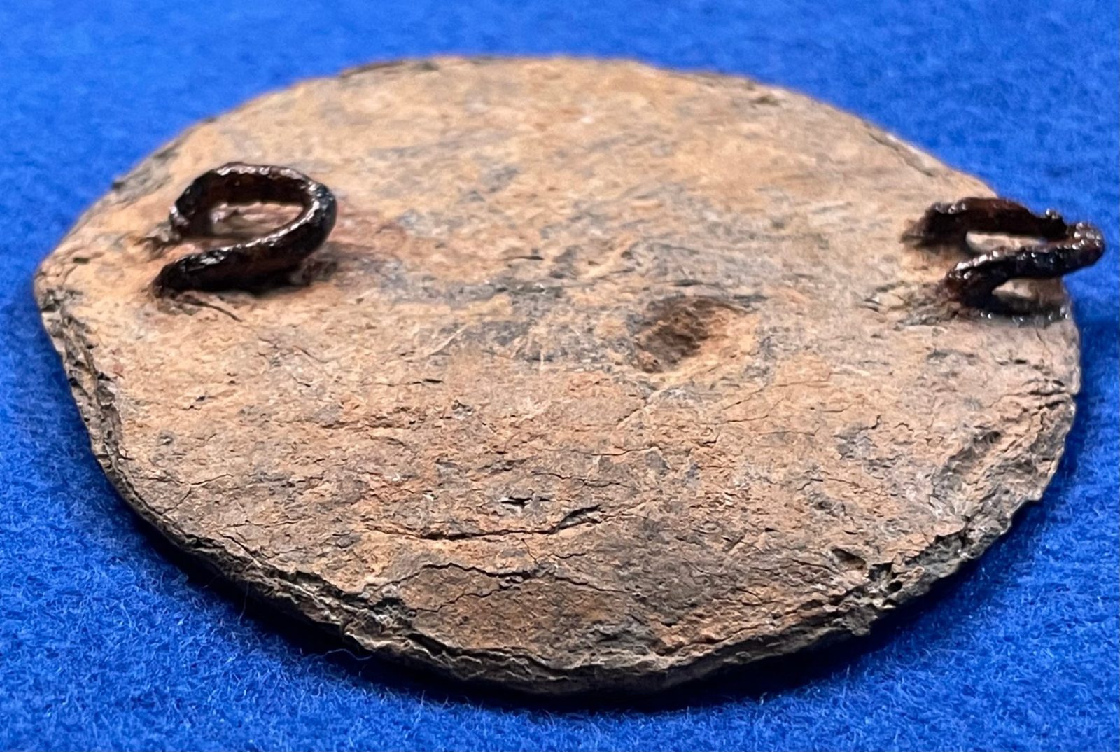 Excavated Civil War Cartridge Box Sling Breastplate