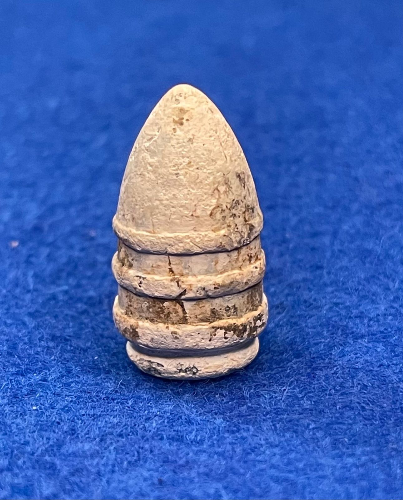 Excavated Civil War .46 caliber Slanting Breach Sharps Bullet