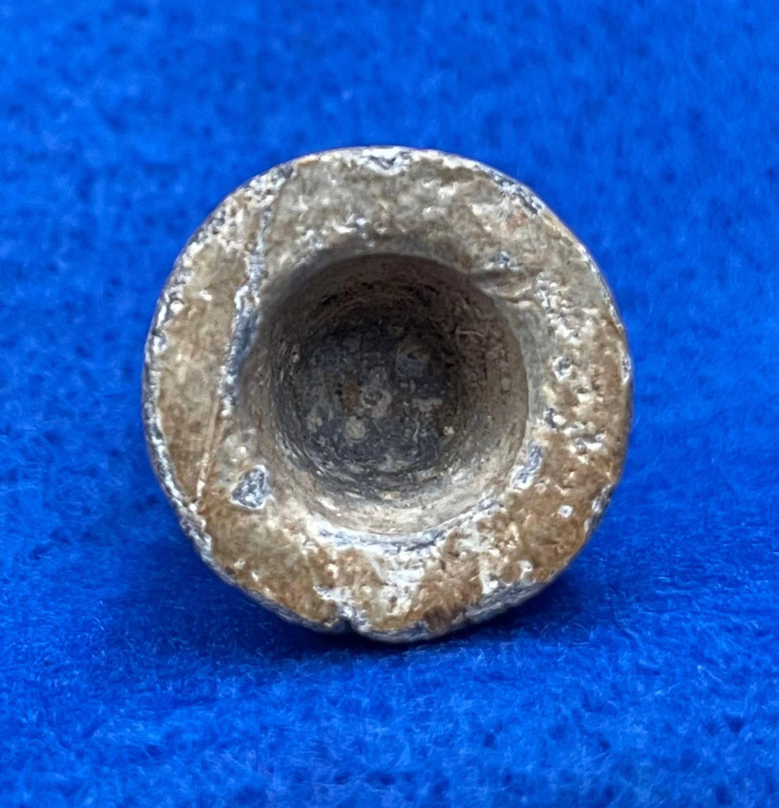Excavated Civil War Confederate .69 caliber Tower Enfield Bullet from Vicksburg