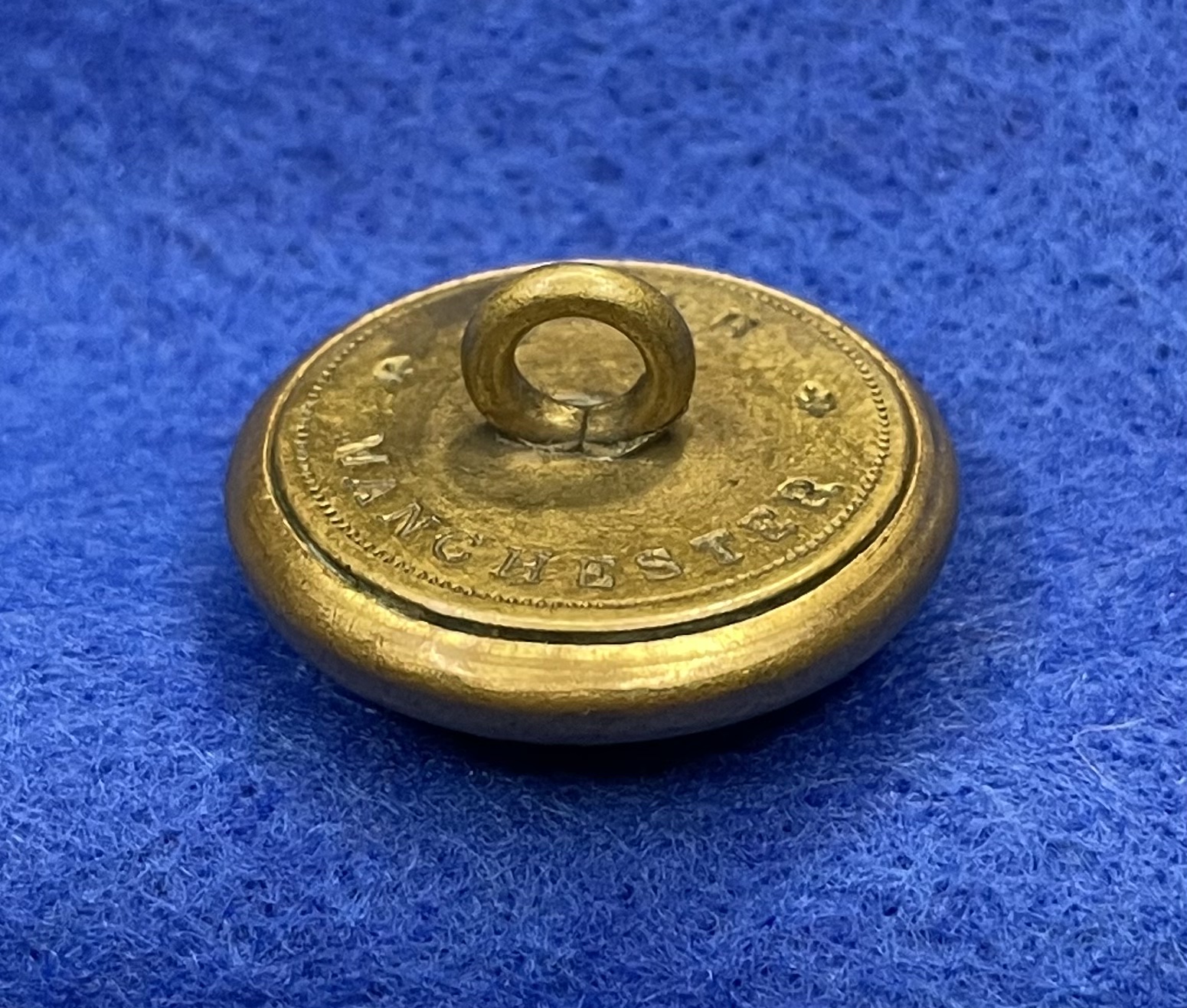 Non Excavated South Carolina Coat Button by H.T. & B.