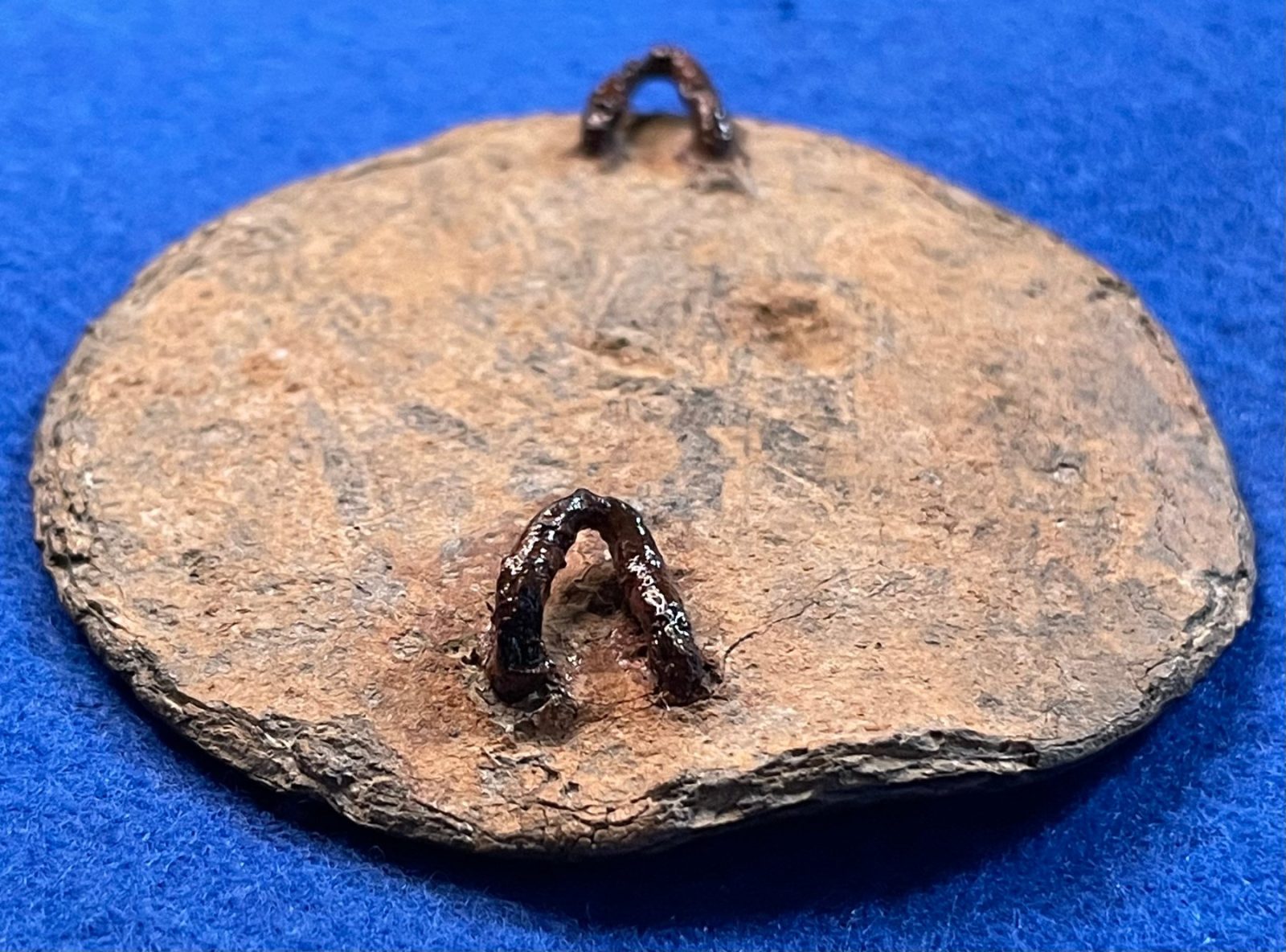 Excavated Civil War Cartridge Box Sling Breastplate