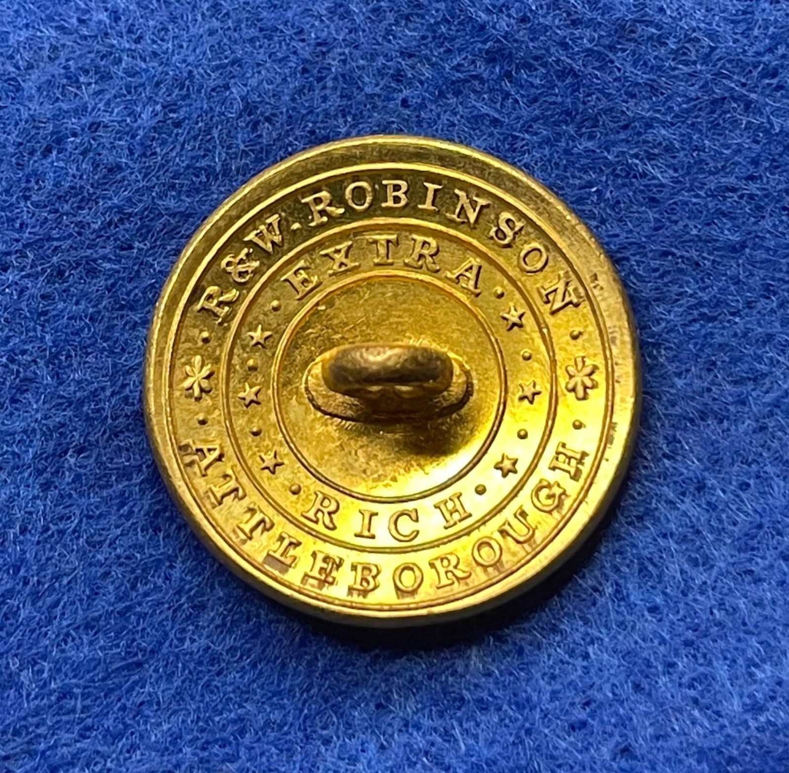 Beautiful Non Excavated 1840's Providence Horse Guards Coat Button by Robinson