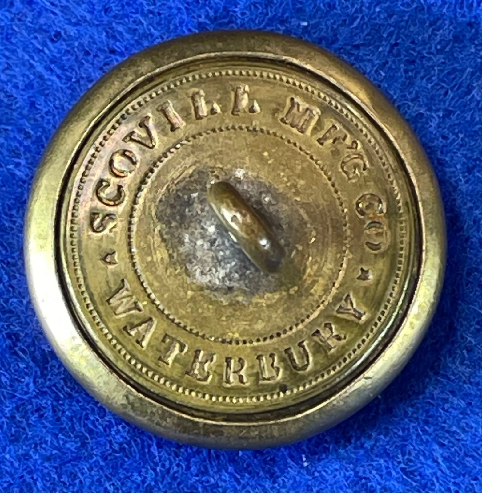 Non Excavated Union Civil War Artillery Great Coat Button
