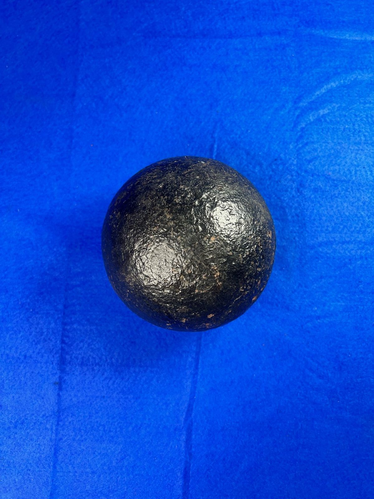 US / CS 24-pounder solid shot cannonball from Port Hudson