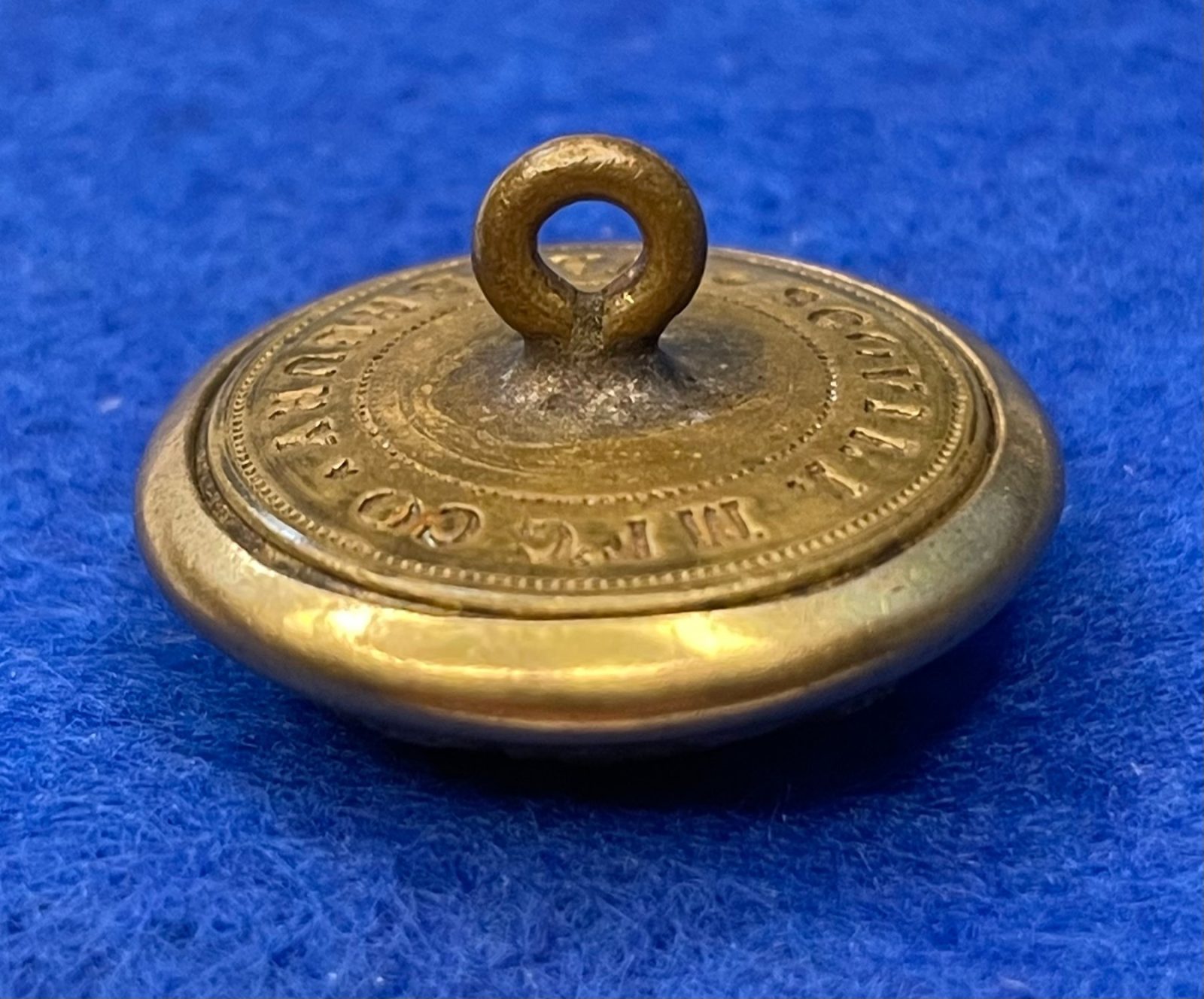 Non Excavated Union Civil War Artillery Great Coat Button