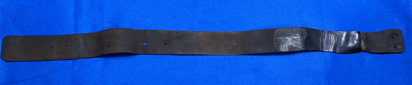 Non Excavated Civil War US Infantry Belt with Repair