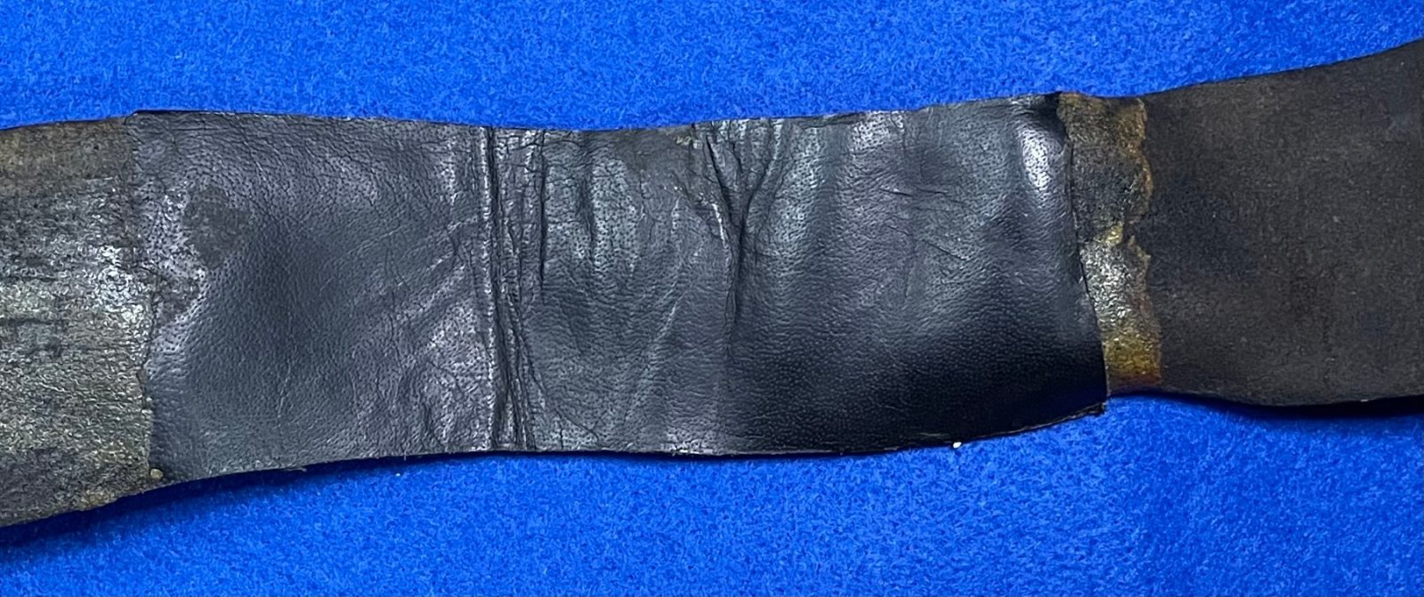 Non Excavated Civil War US Infantry Belt with Repair