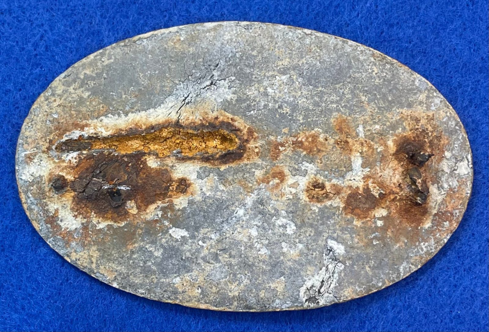 Excavated Civil War US Cartridge Box Plate