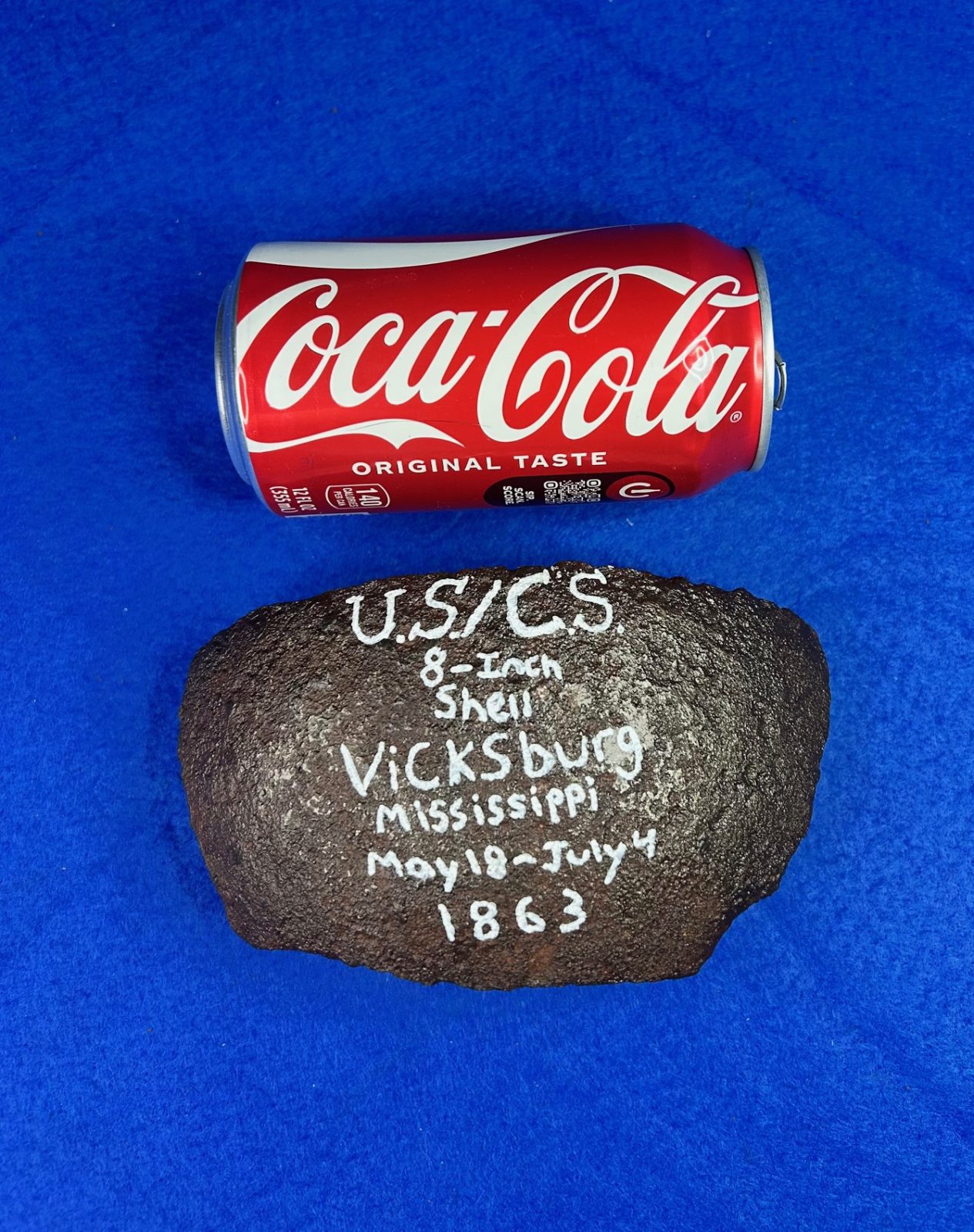 8-inch Cannonball Fragment from Vicksburg