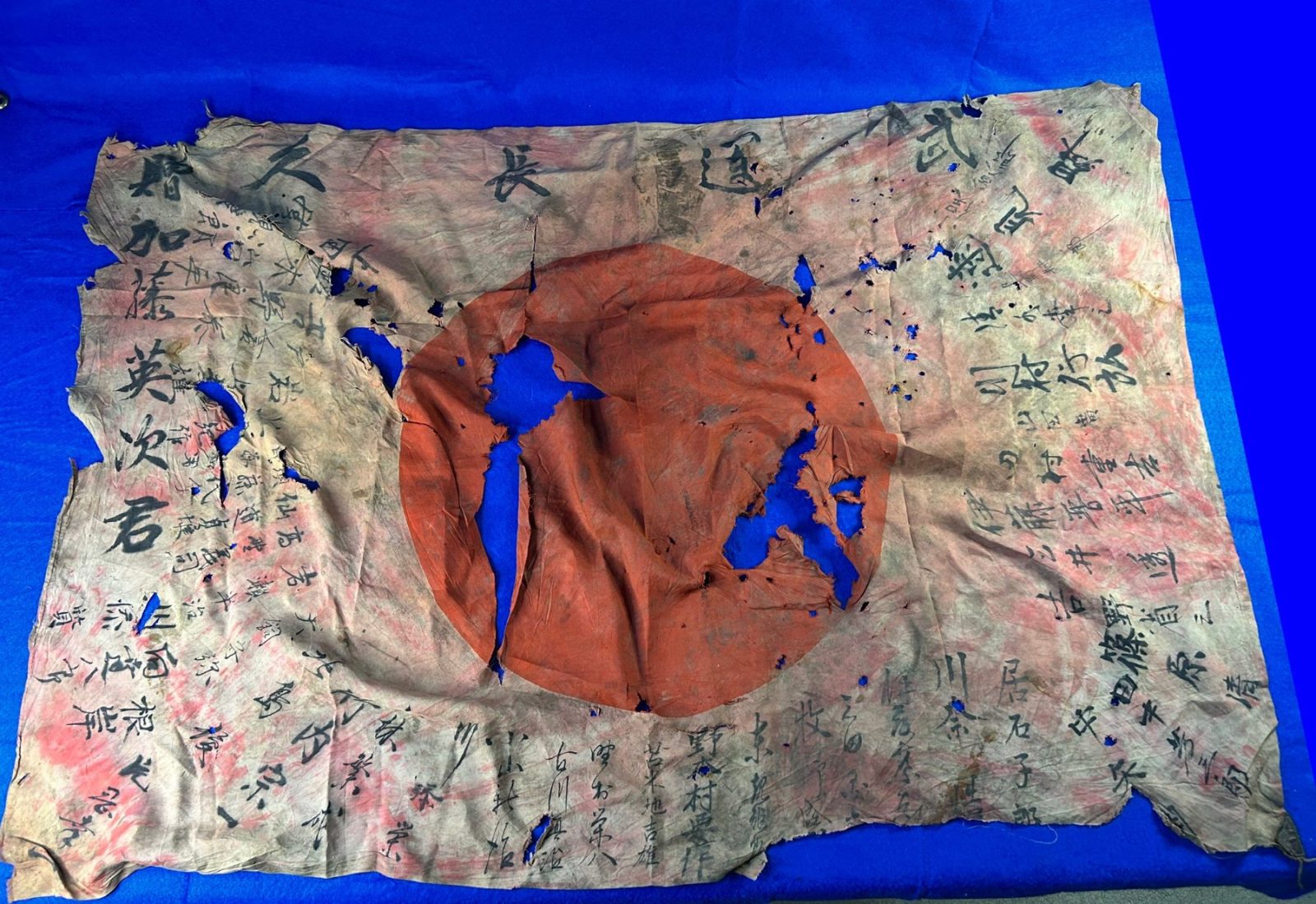WWII Japanese Good luck Flag