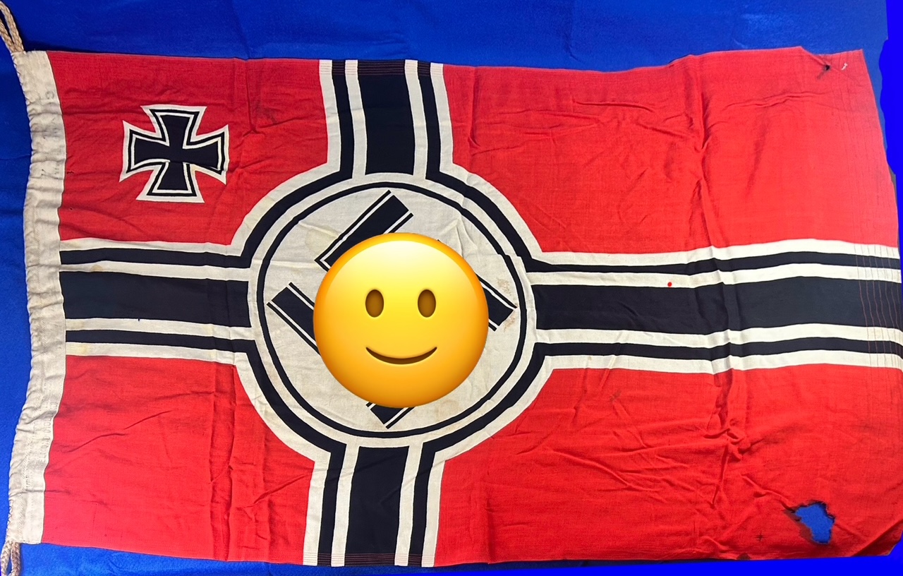 WWII Germans Kreigsmarine Flag