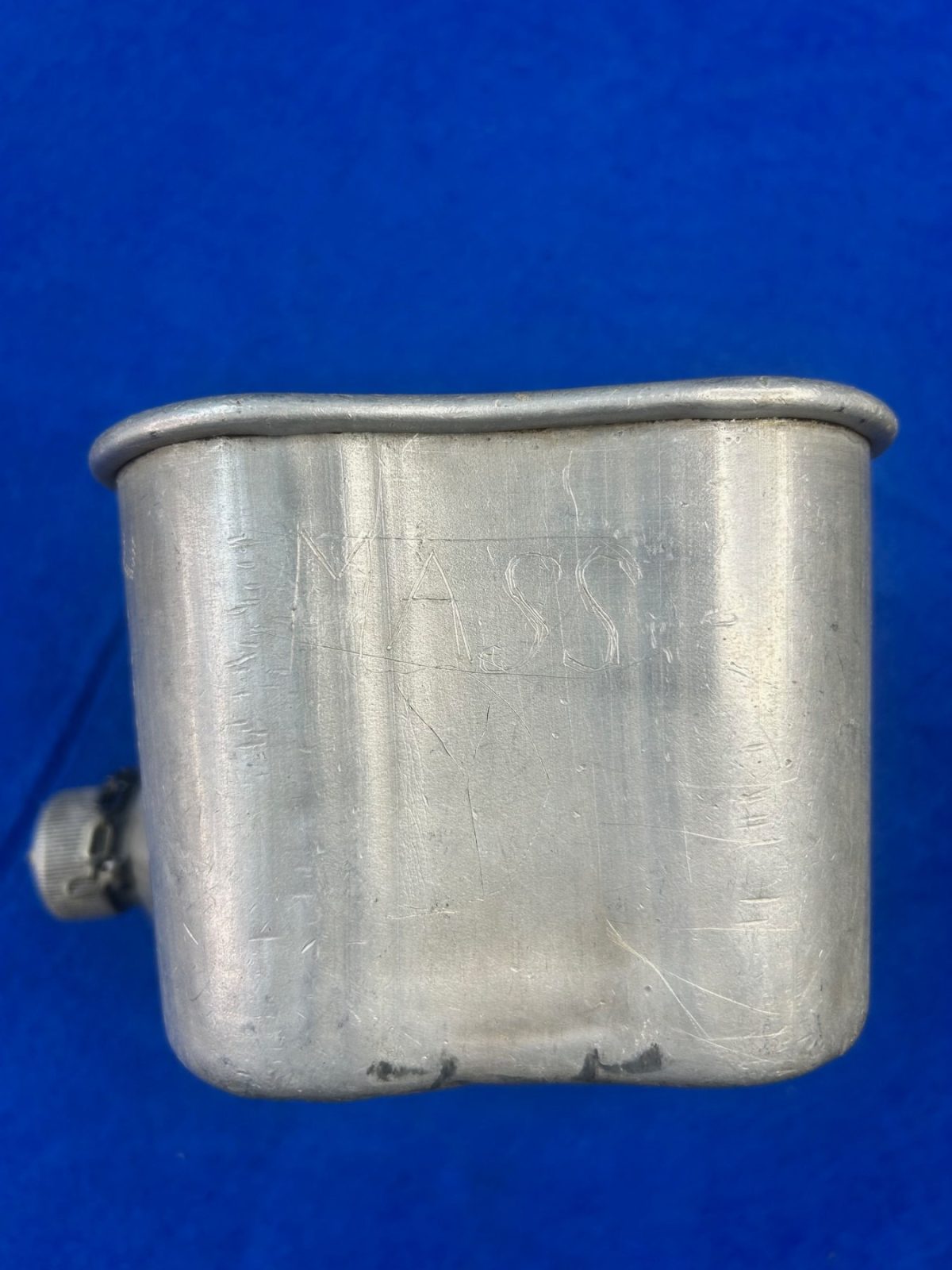 WWI US Canteen with Trench Art