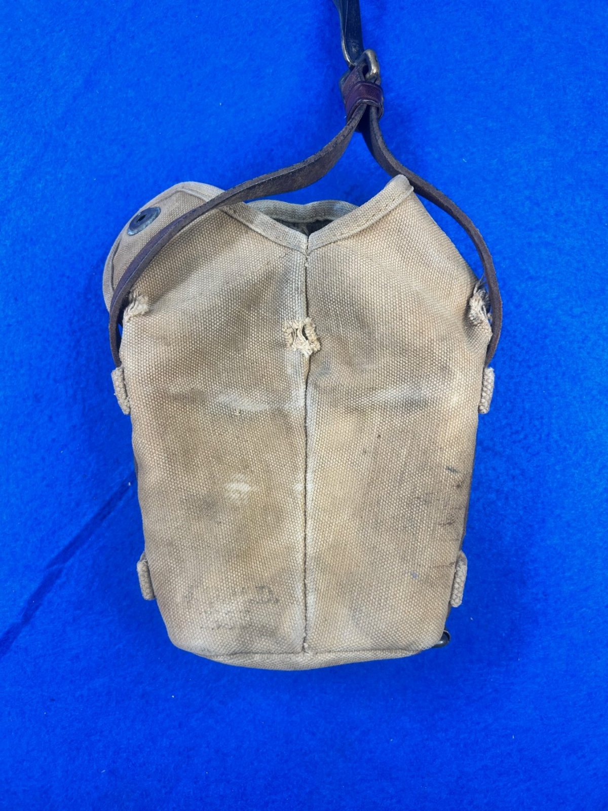 WWI US Canteen with Trench Art