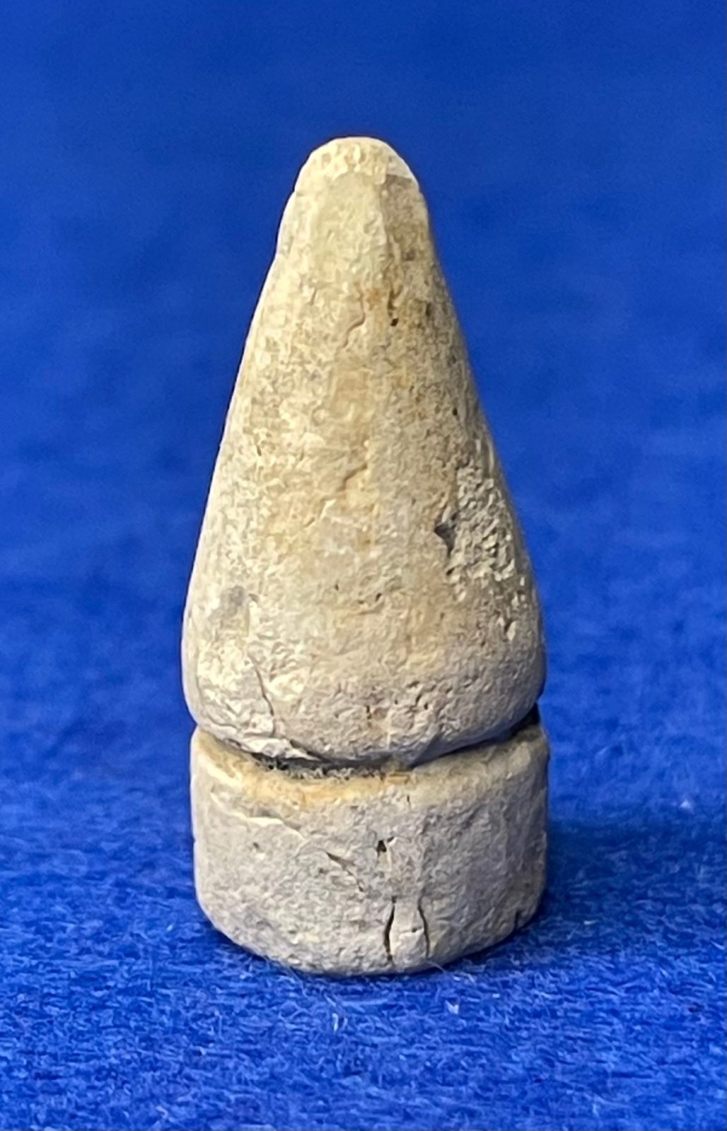 Excavated Civil War .41 caliber Dimick Rifle Bullet from Shiloh