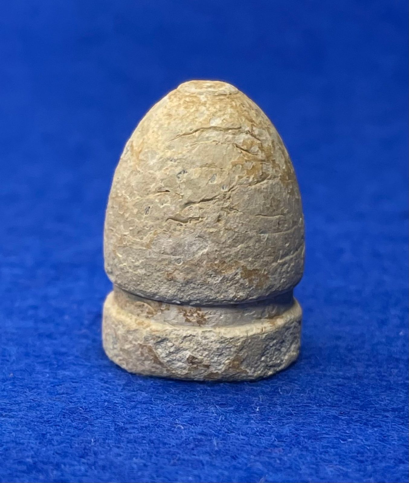 Excavated Civil War .69 caliber Low Base French Triangle Base Bullet from Lumpkins Mill, MS