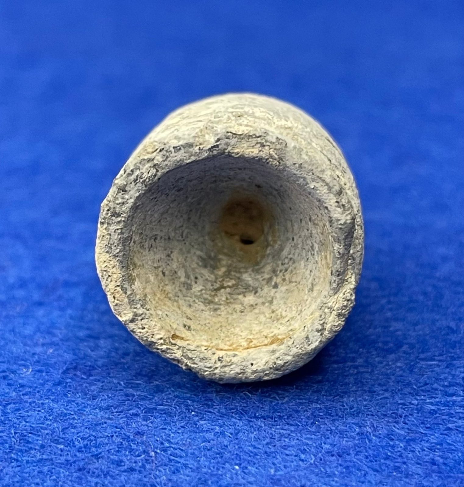 Excavated Civil War .69 caliber Belgian Rifle Bullet from Corinth