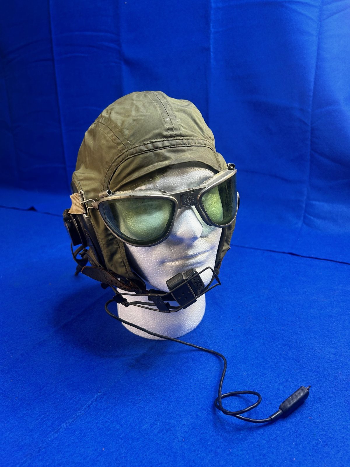 WW2 US Military Summer Flight Helmet