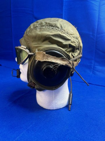WW2 US Military Summer Flight Helmet