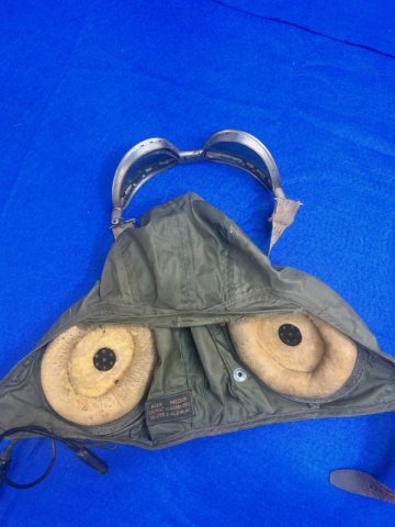 WW2 US Military Summer Flight Helmet