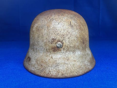 WWII German M35 Camo Helmet no liner
