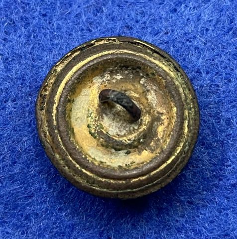 Nice Excavated Civil War Confederate Local Mississippi Infantry Cuff Button