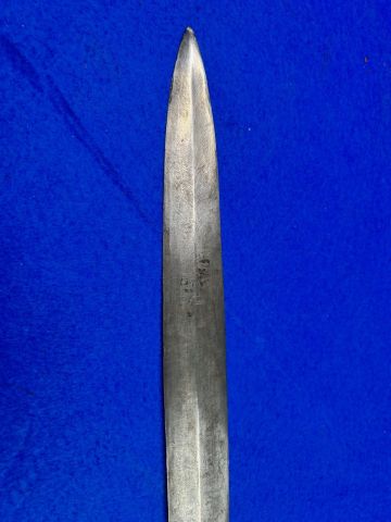 Exceptional Large Confederate Bowie Knife