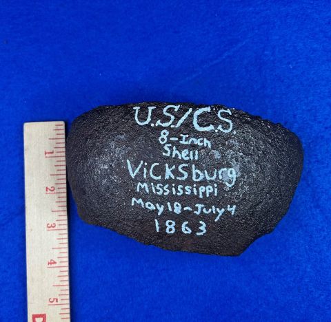 8-inch Cannonball Fragment from Vicksburg