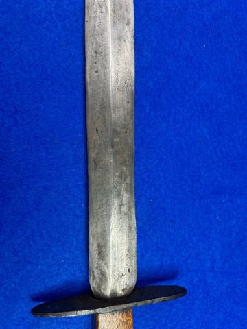 Exceptional Large Confederate Bowie Knife