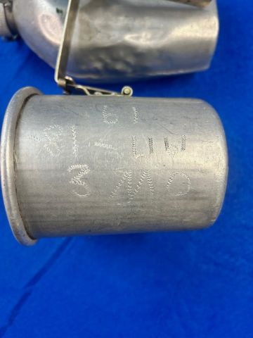 WWI US Canteen with Trench Art