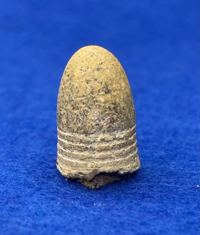 Excavated Civil War .41 caliber Volcanic Bullet from Shiloh