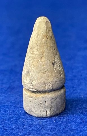 Excavated Civil War .41 caliber Dimick Rifle Bullet from Shiloh