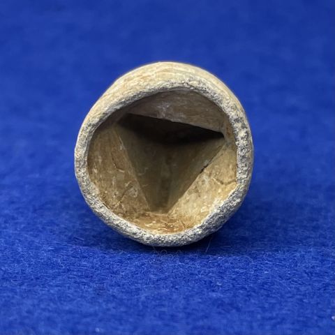Excavated Civil War .69 caliber Low Base French Triangle Base Bullet from Lumpkins Mill, MS