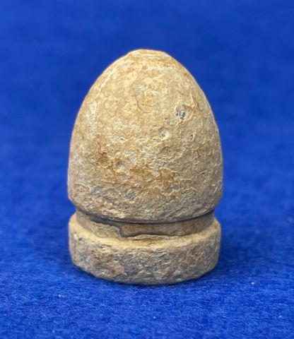 Excavated Civil War .69 caliber Low Base French Triangle Base Bullet from Lumpkins Mill, MS