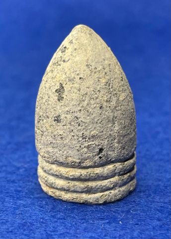 Excavated Civil War .69 caliber Confederate Belgian Rifle Bullet from Corinth