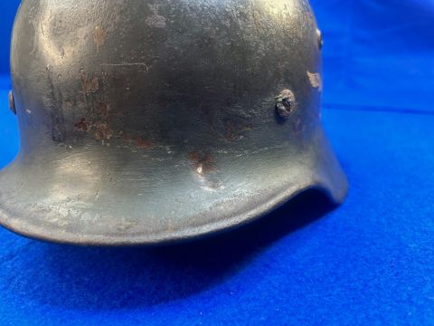 WWII German M35 Luftwaffe DD Helmet no liner