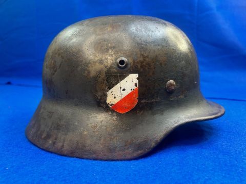 WWII German M35 Luftwaffe DD Helmet no liner